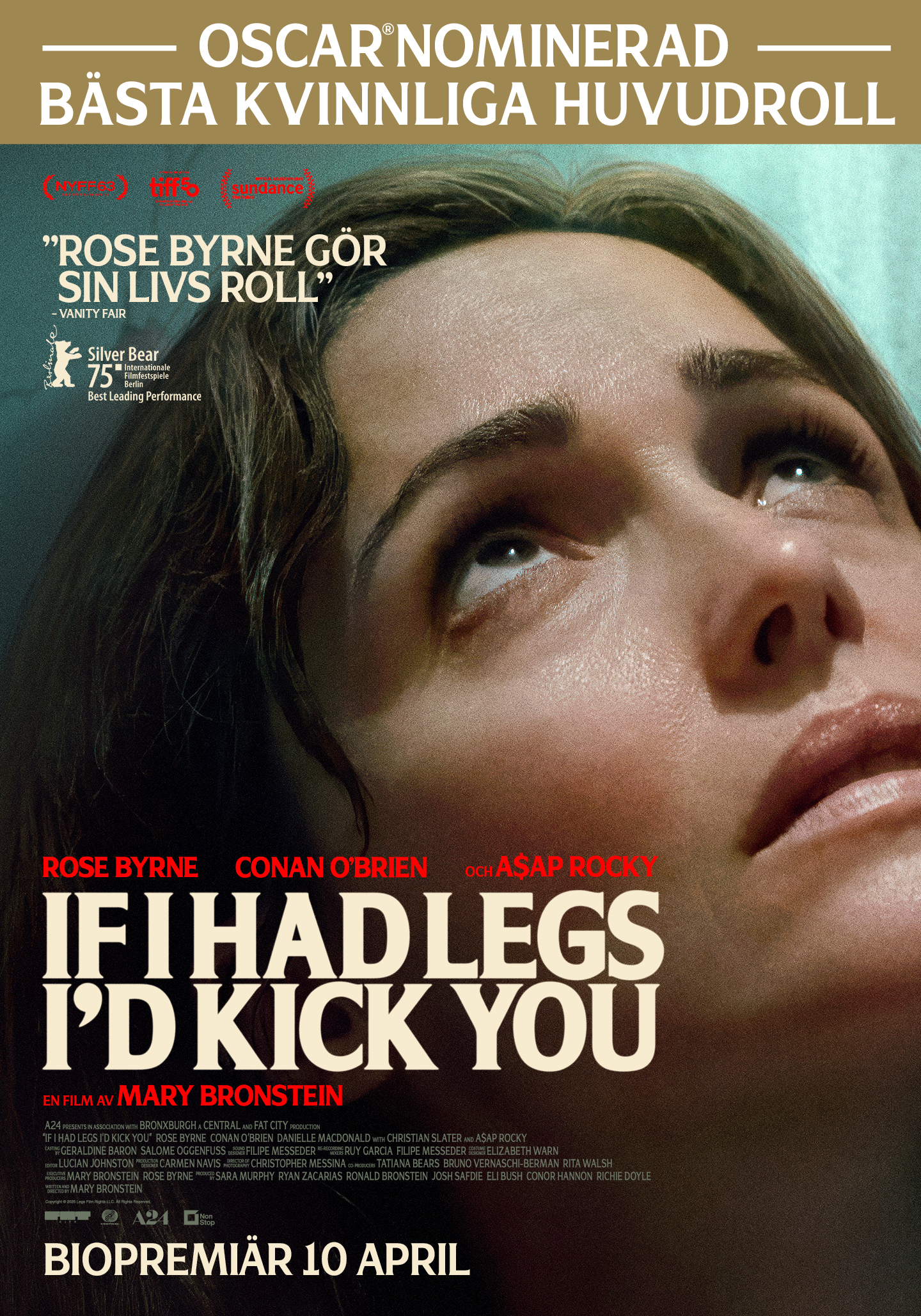 Affisch: If I Had Legs I'd Kick You